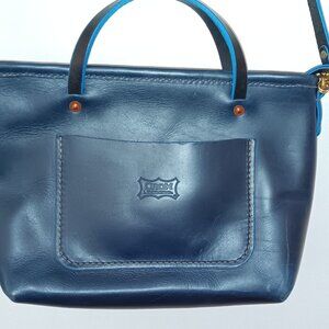 Orox Leather Company Merces Cross in Royal Blue